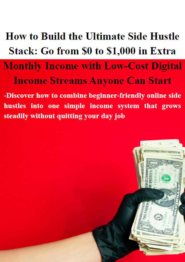How to Build the Ultimate Side Hustle Stack: Go from $0 to $1,000 in Extra Monthly Income with Low-Cost Digital Income Streams Anyone Can Start